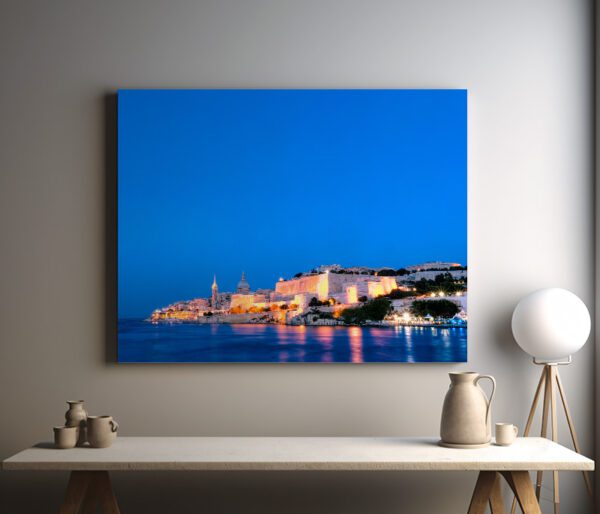 Canvas: Valletta Bastions: Twilight Tranquility