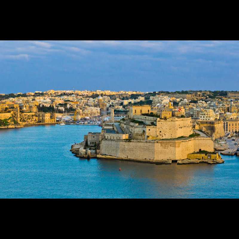 Canvas: Valletta Harbor Dreamscape