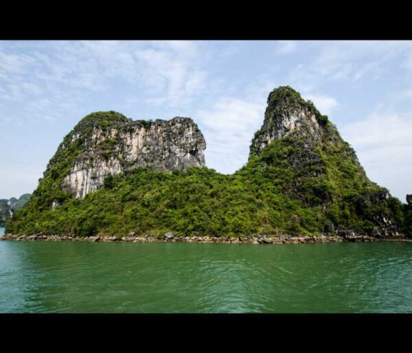 Canvas: Majestic Halong Bay -Rock Formations Symphony