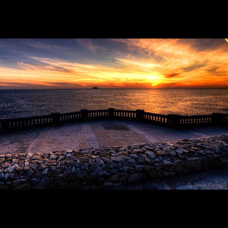 Canvas: Wied iz-Zurrieq Sunset Serenity