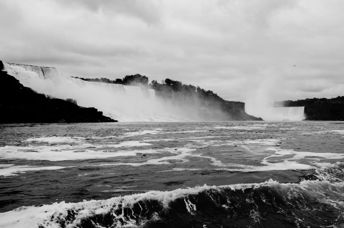 Canvas: Rhythmic Flow: Niagara River Patterns