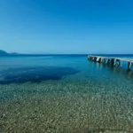 Corfu Beach Crystal Blue