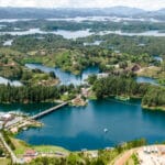 Colombia Guatape Lake Wall Art