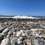 Crete Pebble Beach Wall Art