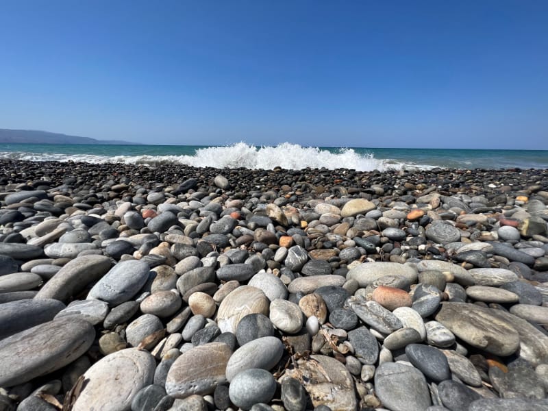Crete Pebble Beach Wall Art