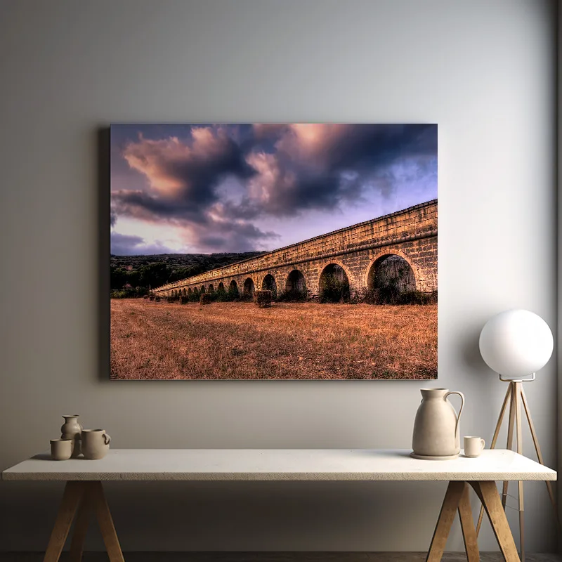 Malta Canvas Print |  Aqueduct