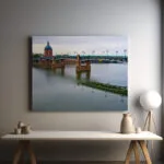 Toulouse Bridge Reflection