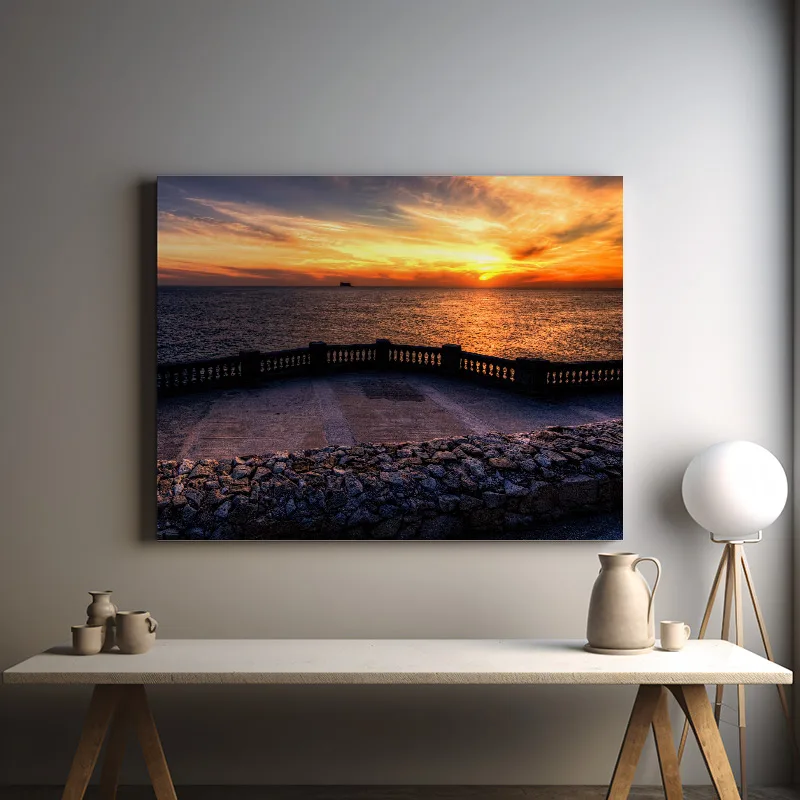 Malta Canvas Print | Wied Zurrieq Sunset