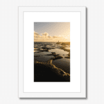 sunrise fishing reflections canvas and frame print