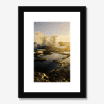 marsascala sunrise wave canvas and framed print