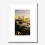 marsascala sunrise wave canvas and framed print