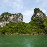 Rock Formations in Halong Bay Vietnam