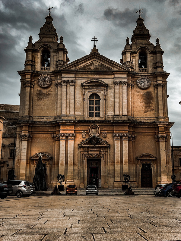 blog mdina cathedral front