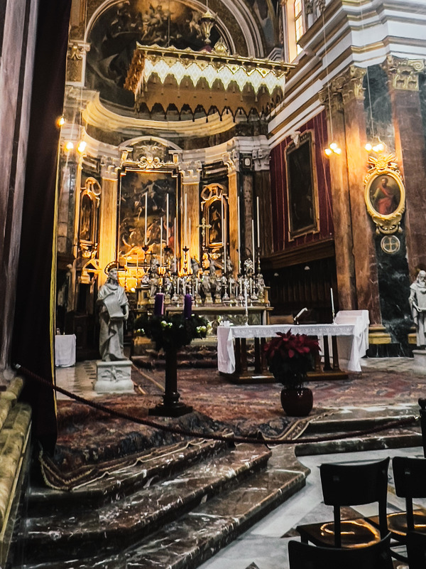 blog mdina cathedral internal