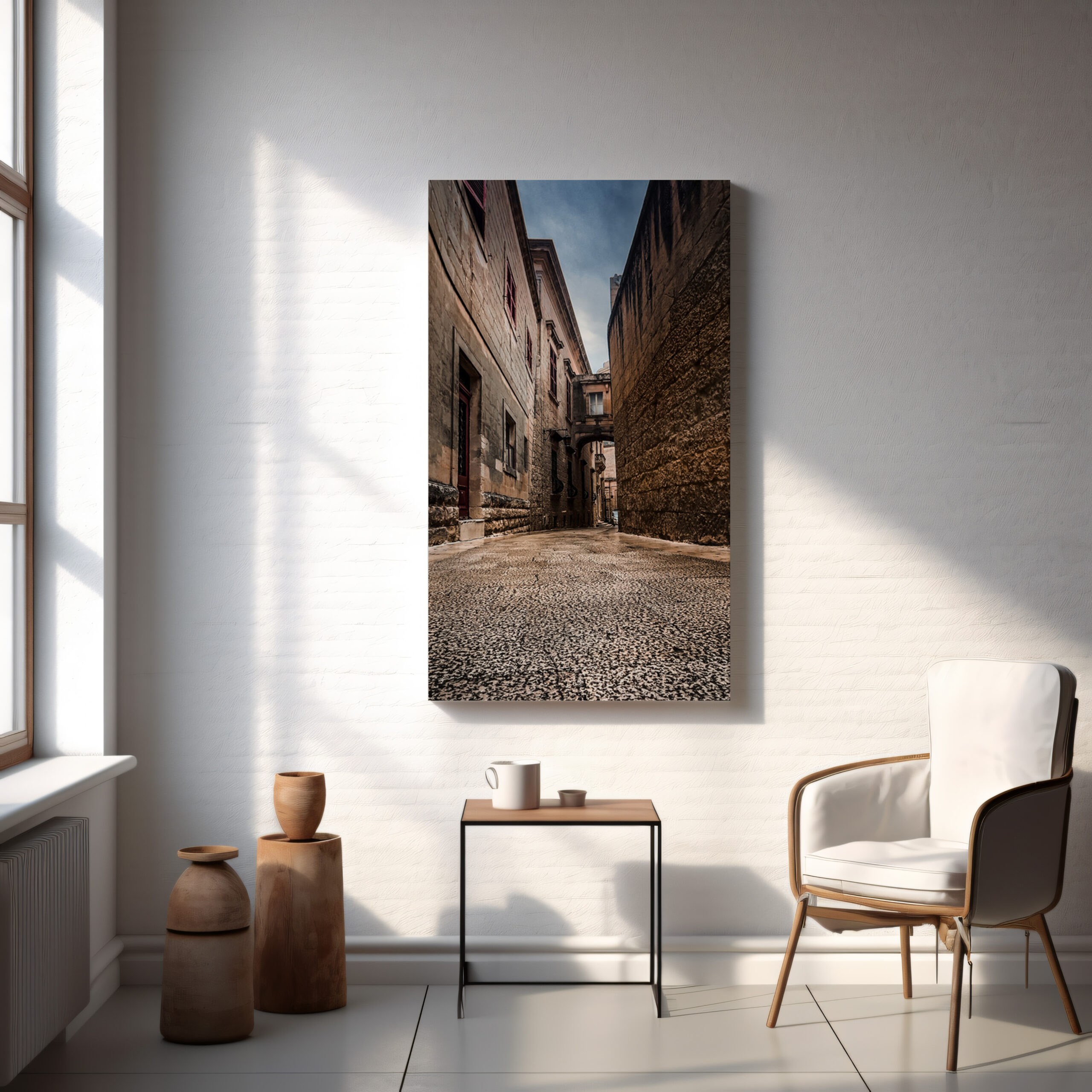 mdina narrow street