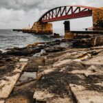 valletta bridge reflection
