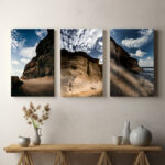 gozo qbajjar canvas print set (3 pieces)