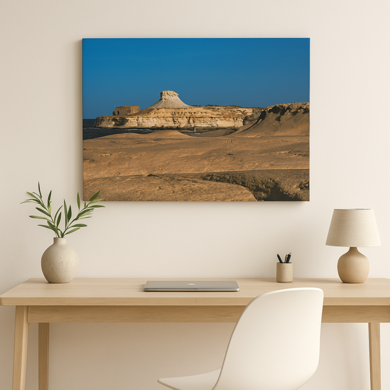 xwejni bay coastline