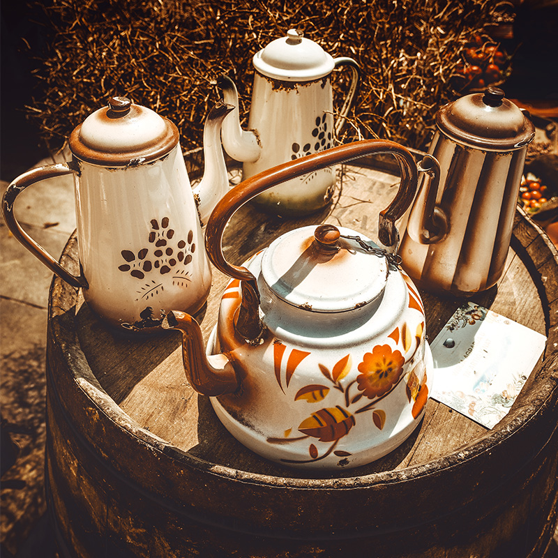 Maltese Vintage Teapots - Wall Art