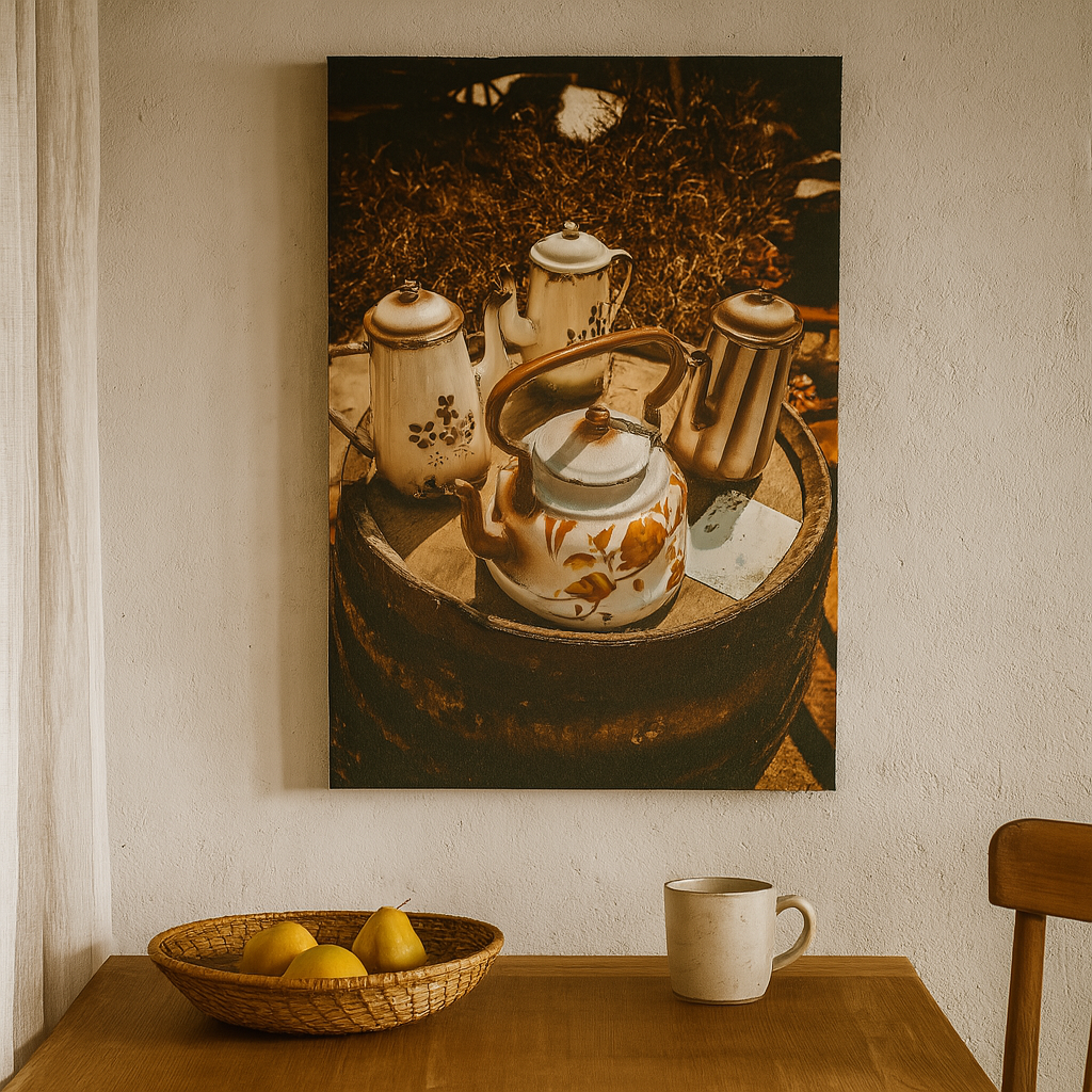 maltese vintage teapots