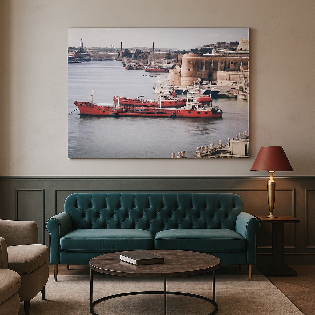 valletta – red giants of the grand harbour