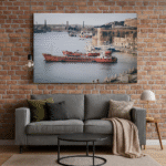 valletta – red giants of the grand harbour