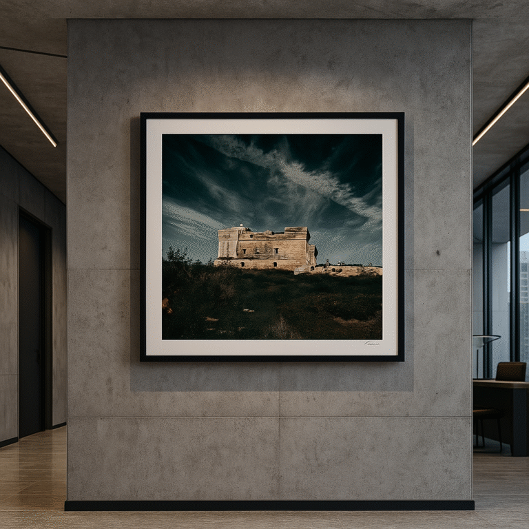 Marsaxlokk Fort San Lucian - Malta Wall Art