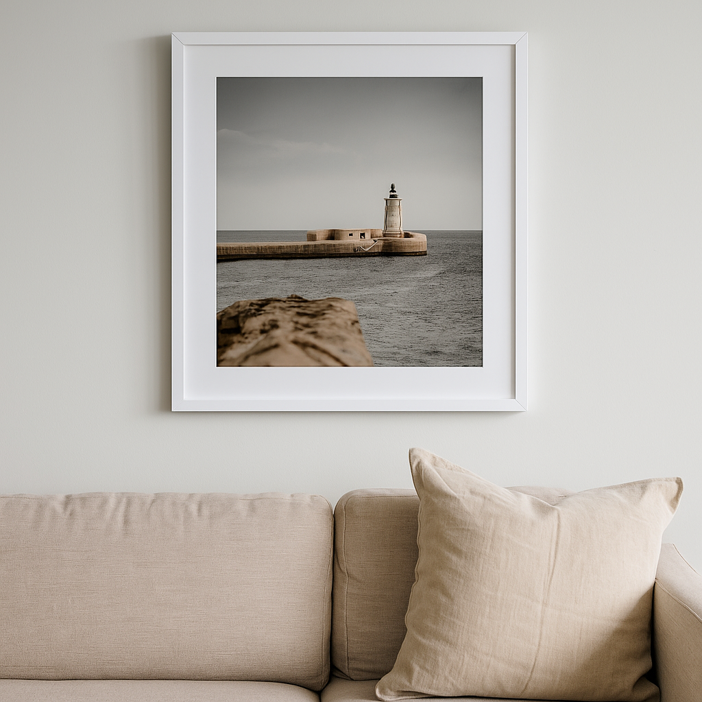 valletta solitude – the lighthouse