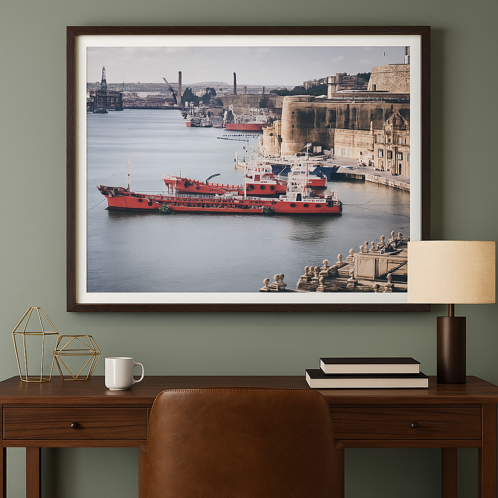 valletta – red giants of the grand harbour