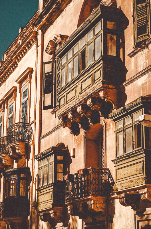 valletta balcony triptych
