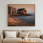 fungus rock sunset gozo