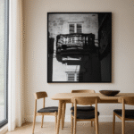 Rabat Malta Balcony in Shadows - Wall Art