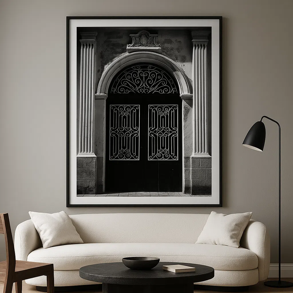 Rabat Wrought Elegance - Malta Wall Art