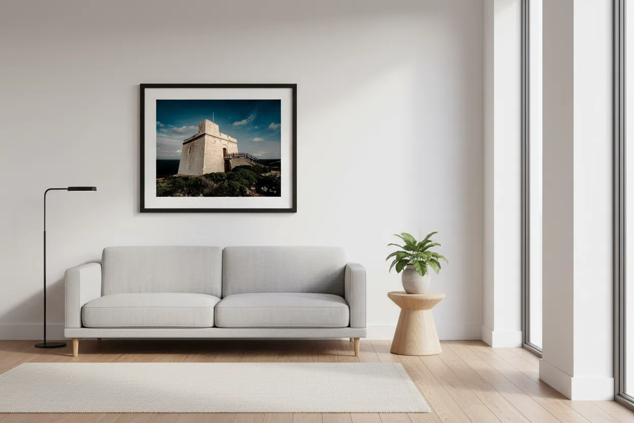 sopu tower Gozo Sopu Tower - Wall Art