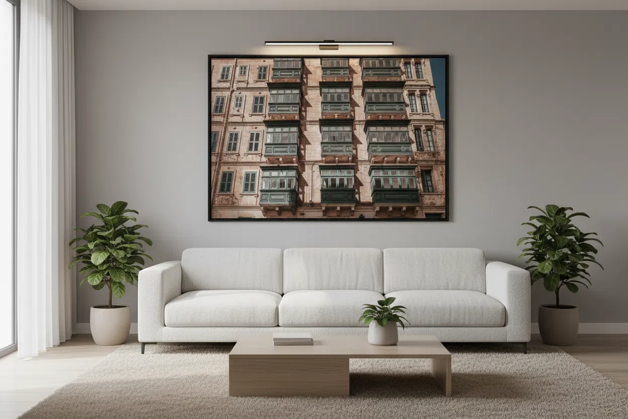 Valletta Balconies Grid - Malta Wall Art