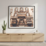 Vintage Valletta Facade - Malta Wall Art