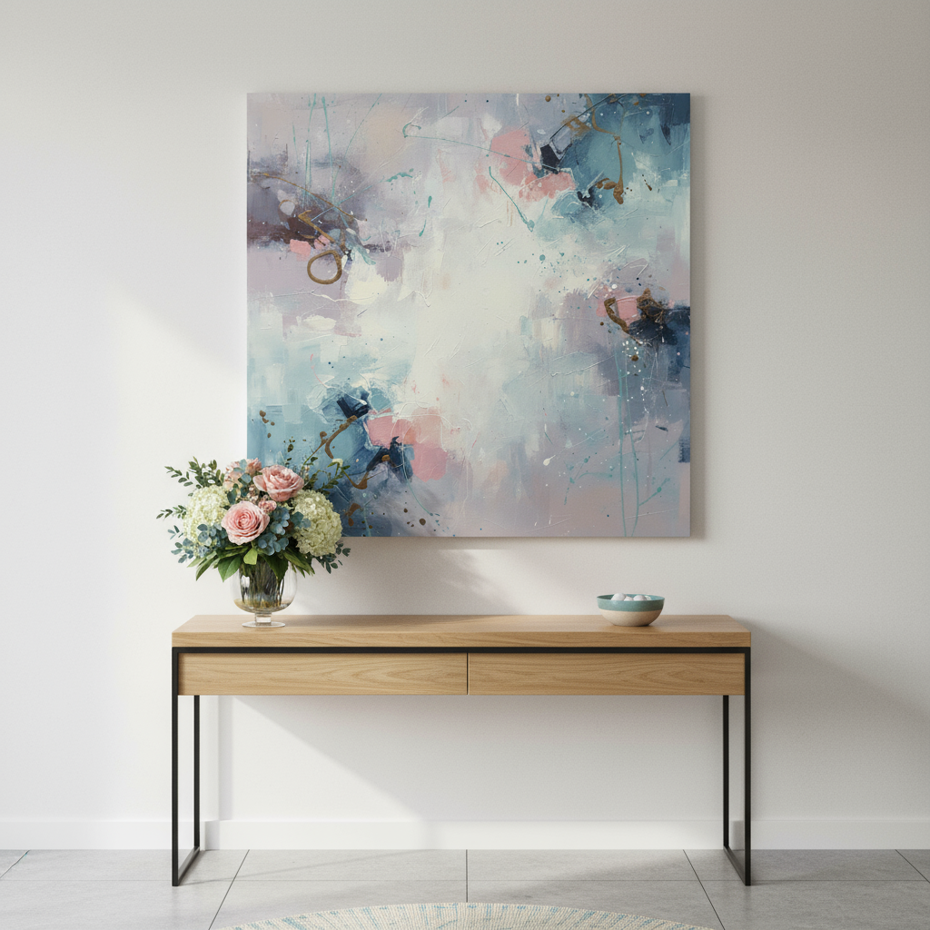 Abstract Petal Burst - Wall Art