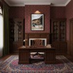 A person gazes out from the entrance of a sunlit cave towards the turquoise sea, with fishing boats bobbing gently on the water. The cave walls are rugged and textured, suggesting a natural, untouched environment.