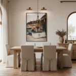 A person kayaking near the entrance of the Dahlet Qorrot Fishermen Caves in Gozo, with clear blue water and sunlight illuminating the cave system.