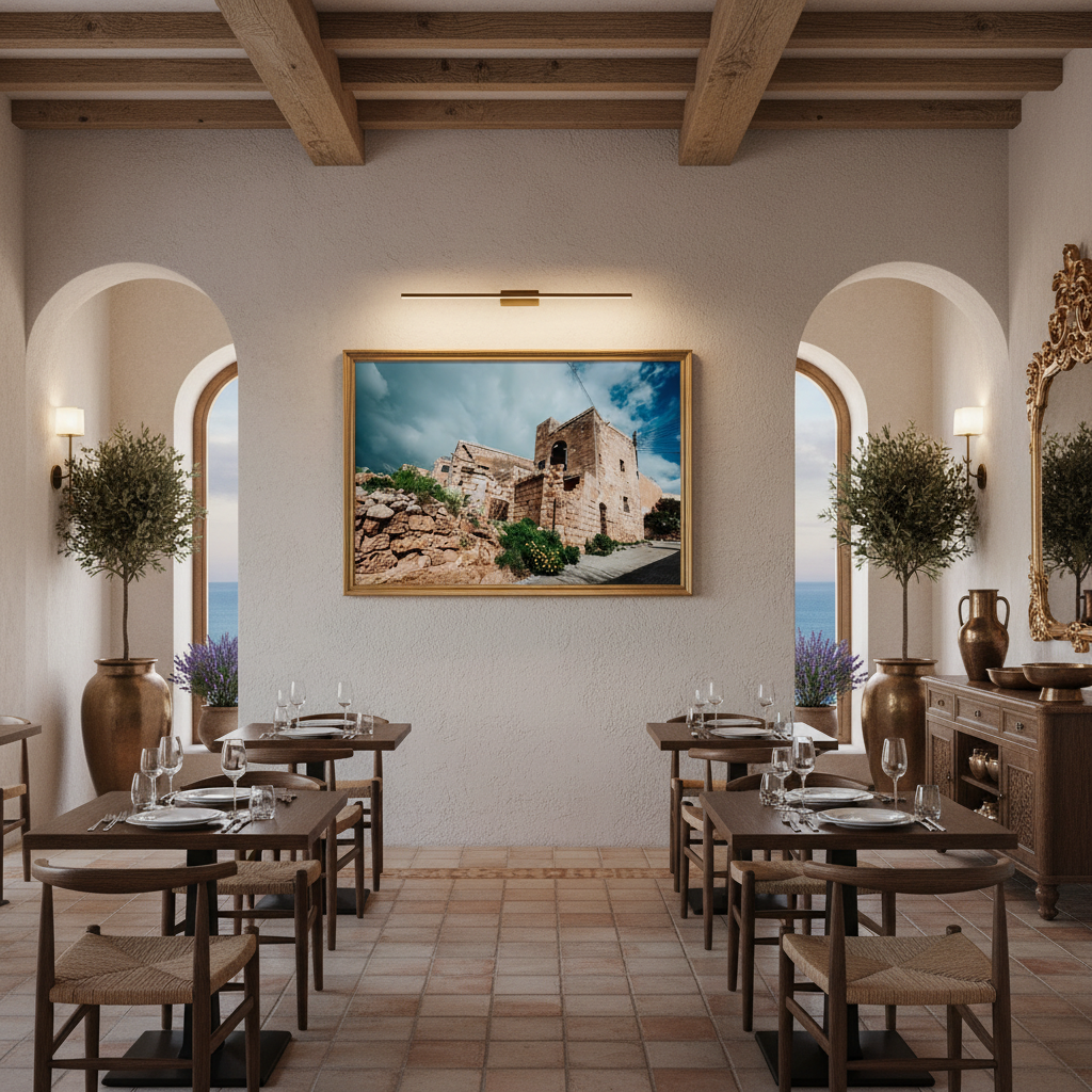 A family laughing and playing in the garden of the Gozo Farmhouse, with vibrant bougainvillea and a clear blue sky in the background, conveying a sense of joyful vacation.