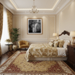 A person holding a mockup of a 'Rabat Malta Streets' poster print, showcasing it in a bright, modern living room with a plant and natural light.