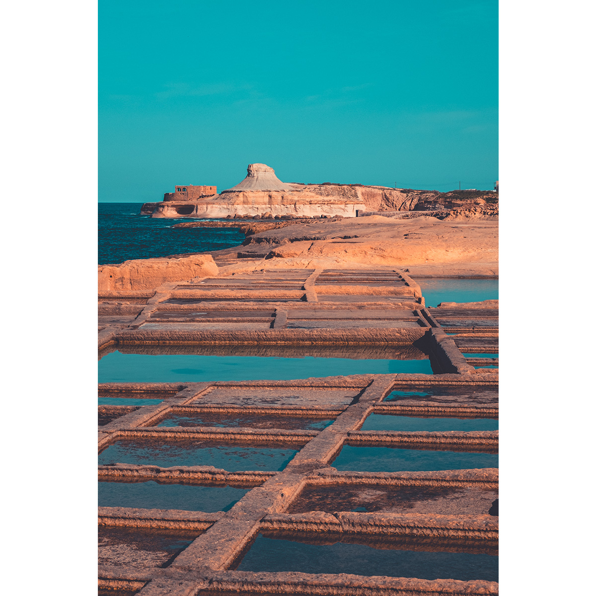 Gozo Xwejni Salt Pans - Malta Wall Art