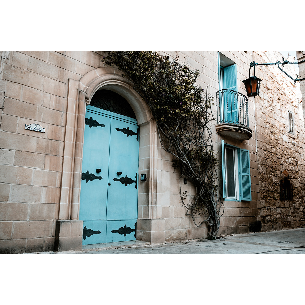 Mdina Blue Door - Malta Wall Art