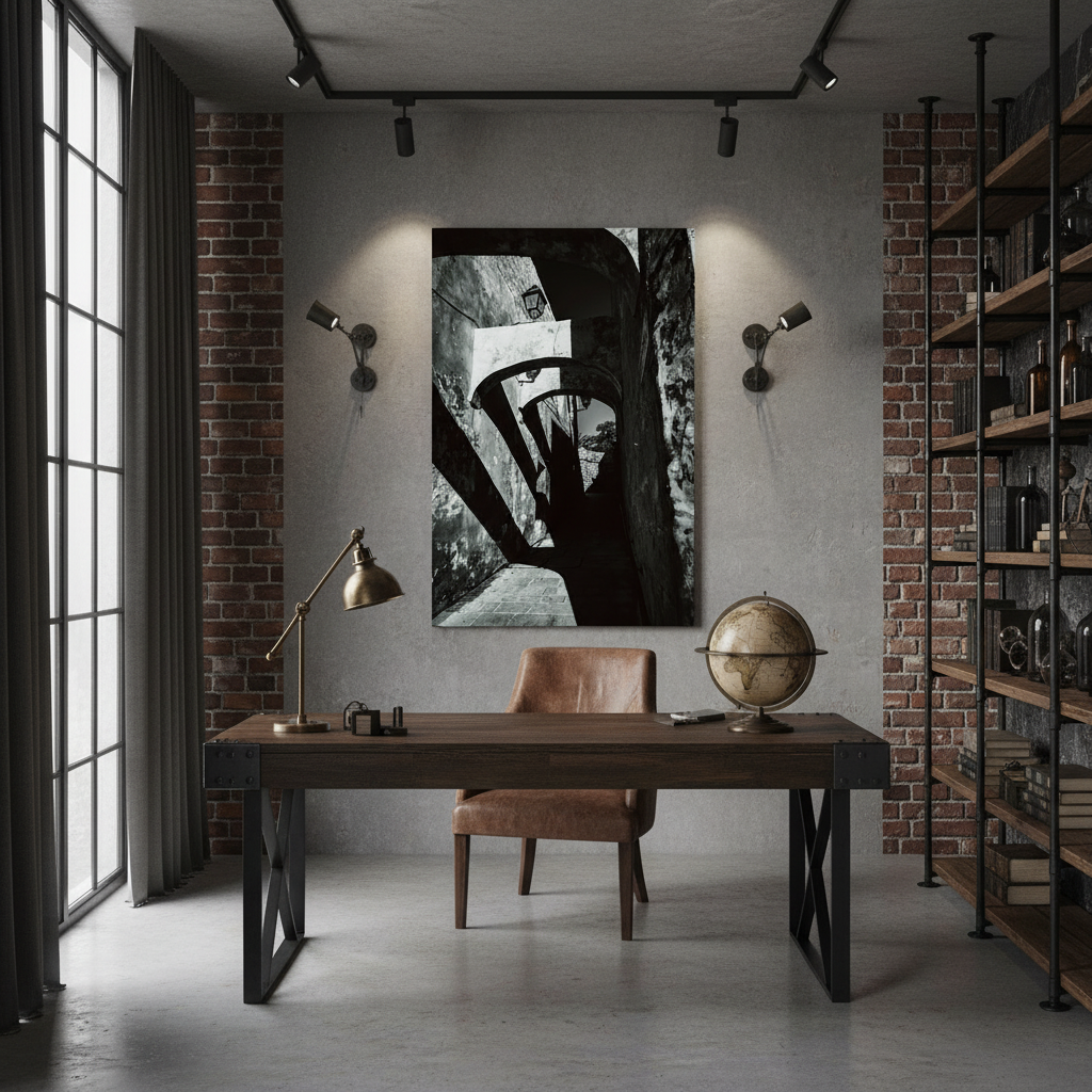 A person gazes at the Citadel Gozo Arches, set against a clear blue sky, evoking a sense of wanderlust and appreciation for historical beauty.