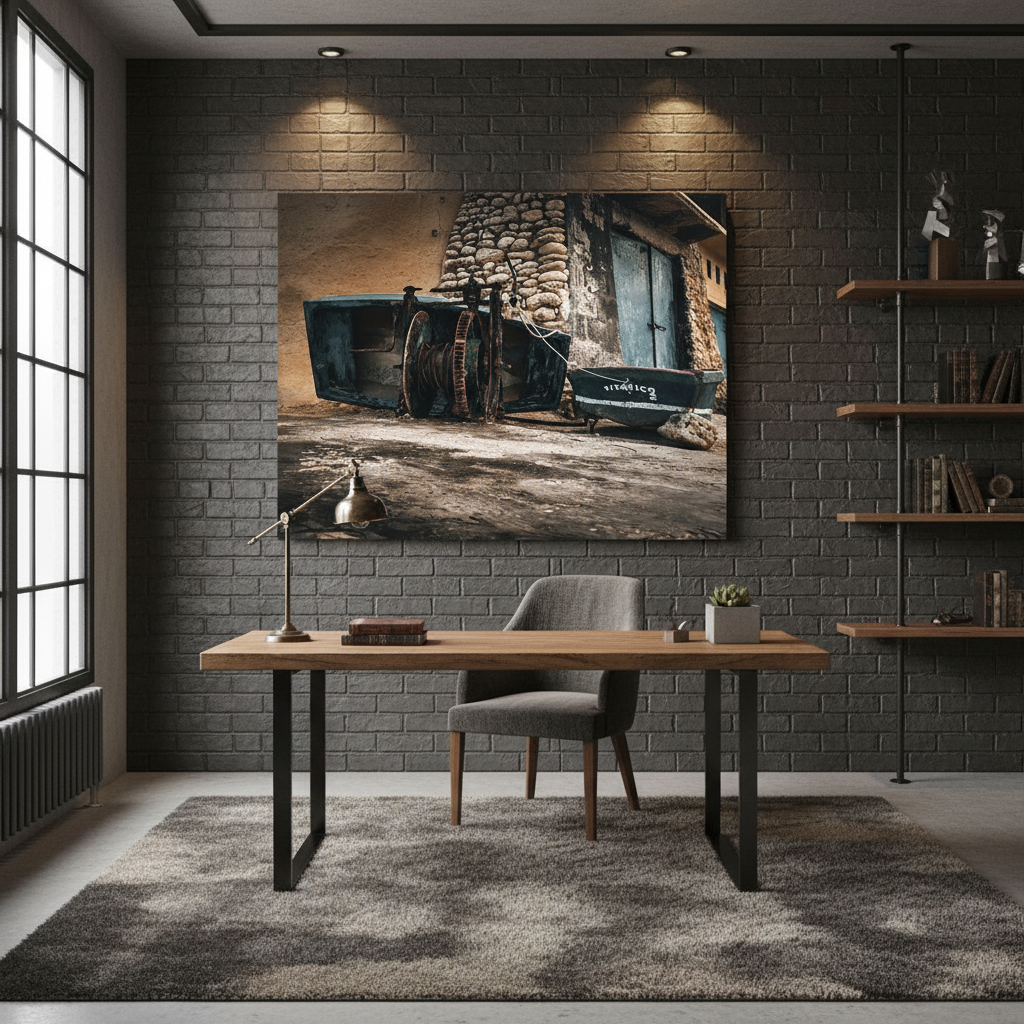 Gozo Dahlet Qorrot Winch in a lifestyle setting, with a person interacting with it on a sunny day.