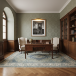 A person stands before the Citadel Gozo Clock Tower, admiring its architecture and the surrounding historic buildings under a clear blue sky, evoking a sense of timeless beauty and peaceful exploration.