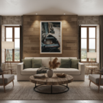 A person on a beach holds up a "Gozo Dahlet Qorrot Titanic 2" souvenir, with the clear blue sea and a rocky coastline in the background under a bright sky.