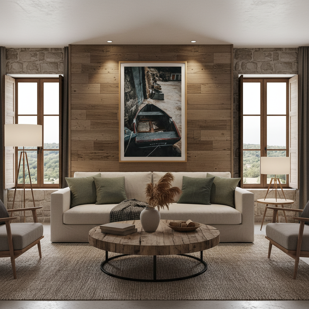 A person on a beach holds up a "Gozo Dahlet Qorrot Titanic 2" souvenir, with the clear blue sea and a rocky coastline in the background under a bright sky.