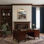 A person in a swimsuit stands on the edge of a rock pool, with the Gozo Dwejra Tower visible in the background under a clear sky. The water in the rock pool is calm and reflects the sky.