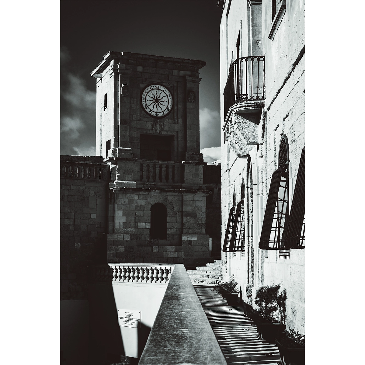 Gozo Citadel Clock Tower - Malta Wall Art